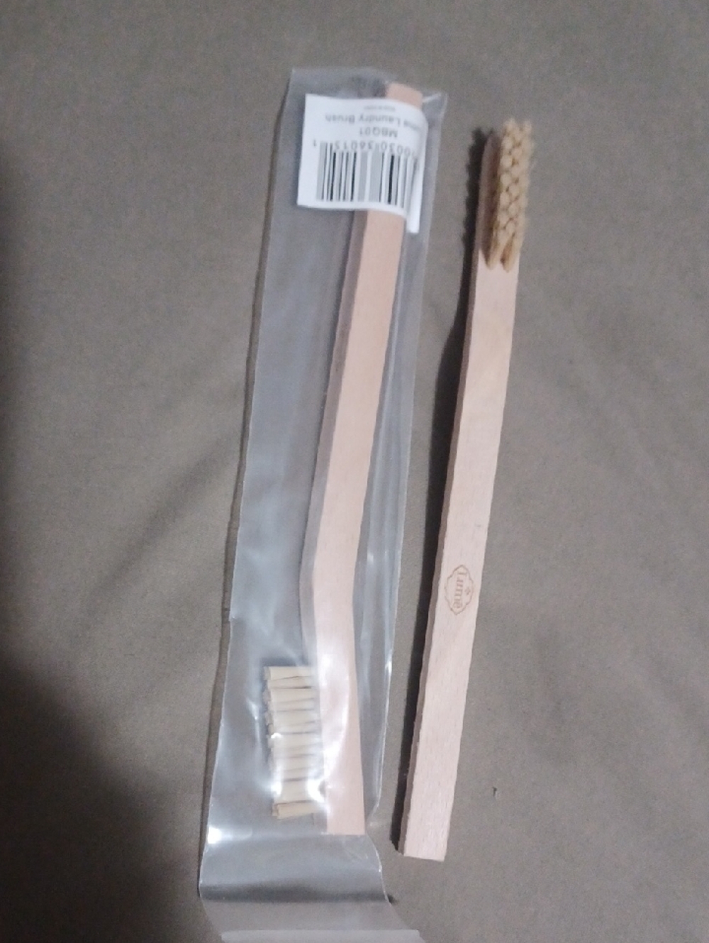 Set Of 2 Lume laundry scrub brushes